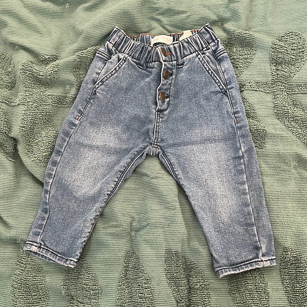 Zara baby jeans 9-12m strechy